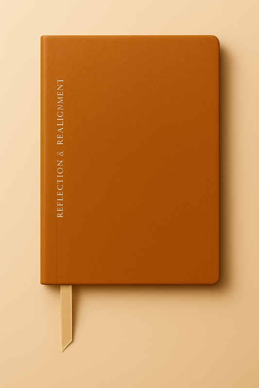 Reflection & Realignment Journal (Leatherbound Edition – Pre-Order)